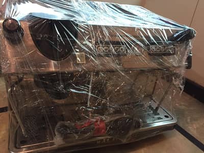 Macafe Espresso Coffee Machine | Double Group | Grinder |