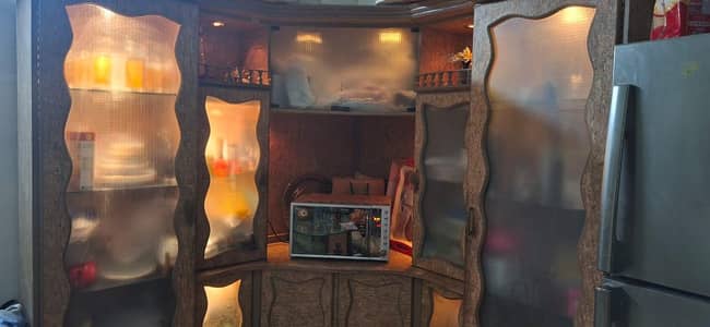 Beautiful showcase just like new