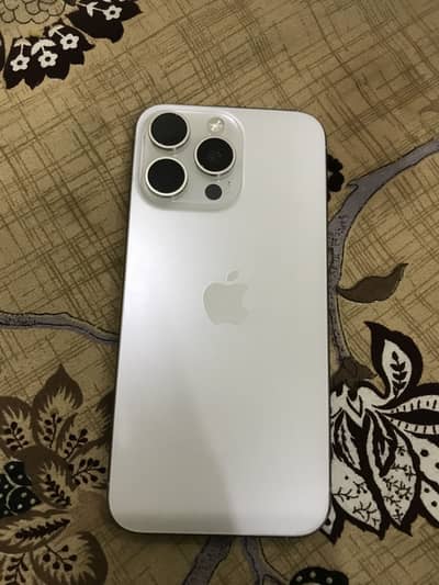 iPhone 15pro max 256gb fu with sim time