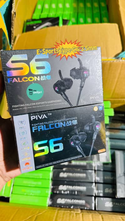 Piva S6 Falcon Gaming Earphones