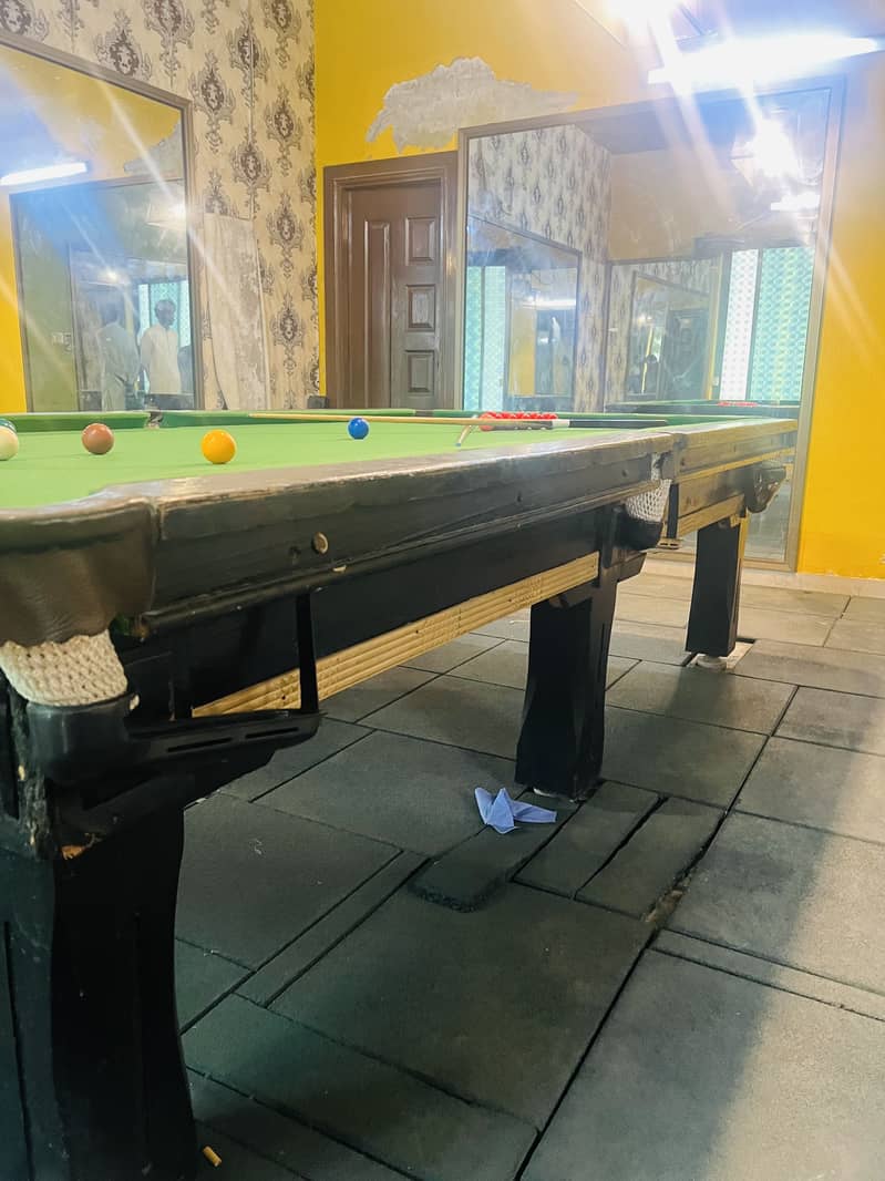 Snooker table 1