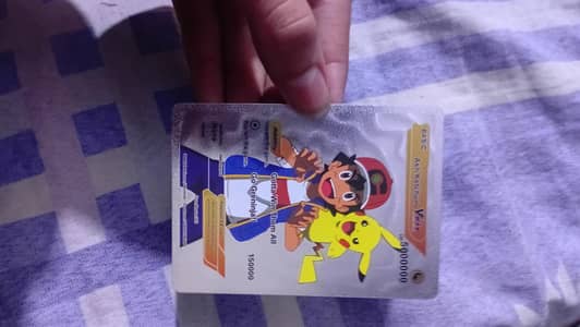 aoa I am selling ash ketchup vmax rare pokemon card