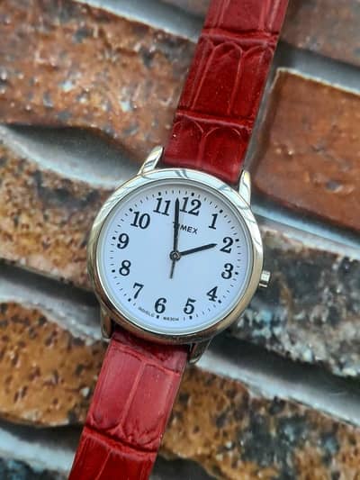Timex USA Women's 30 mm watch , Easy reader with Indiglo option.