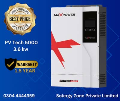 Maxpower PV TECH 5000 Hybird, 3.6KW, 24V