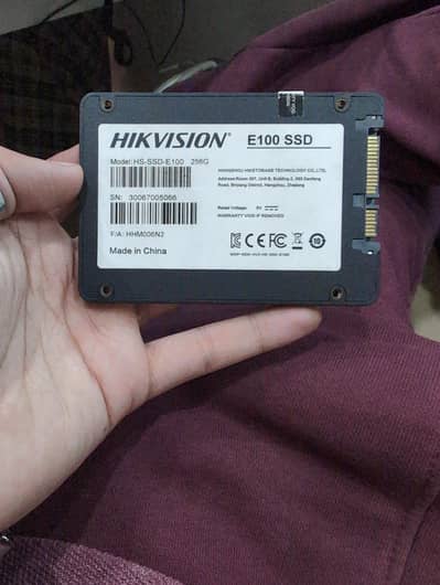 SSD 256GB - 100% HEALTH