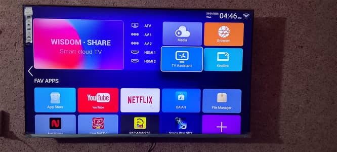 55 inches 8k Malaysian Led 2023 with Box for sale