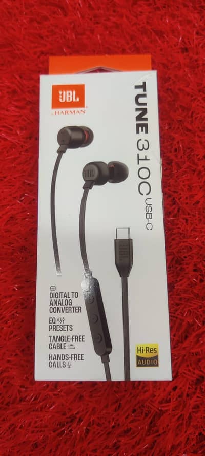 jbl type c hand free 310 c