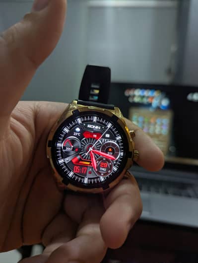 Ronin R-014 luxe stainless smartwatch