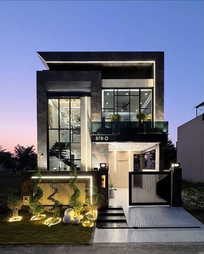Brand New Almost 5 Marla Modern House In DHA 9 TOWN FOR RENT