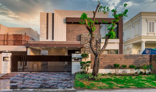 D H A Lahore 1 Kanal Brand New Stylish House With Basement And Full Furnished House With 100% Original Pics Available For Rent