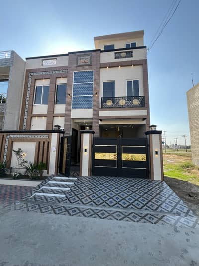 5 Marla elegant house with solar on hot location for sale in AL Hafeez garden phase 2 main canal road Lahore
