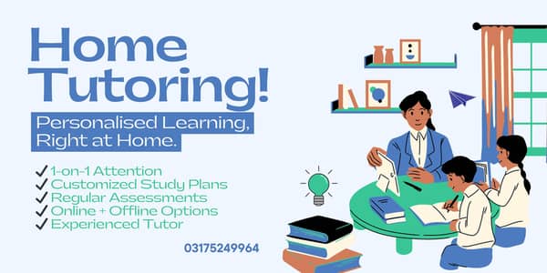 Home tutor available