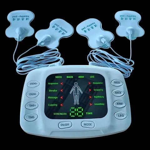 Digital Pulse Massage Acupuncture Therapy Machine – Electric Body Massager for Relaxation & Pain Relief