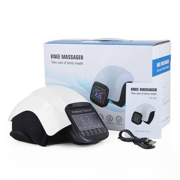 Air Vibration Knee Massager HY-991 – Pain Relief & Joint Therapy Device  HY-991 Knee Massager Air Compression Vibration Therapy for Joint Pain Relief