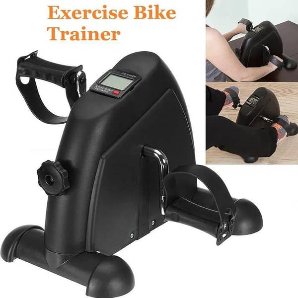 Revitalize Your Fitness Routine with the Mini Exercise Bike Pedal Exerciser Ideal for Seniors and Elderly for Arm and Leg Exercise, Perfect for Home and Office.