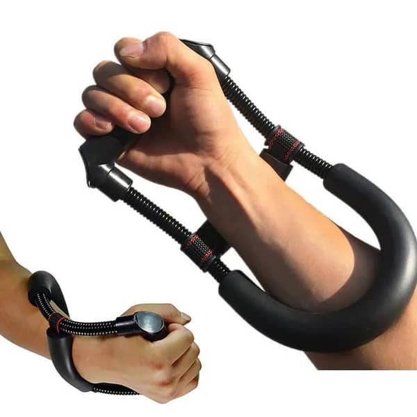Wrist Exerciser and Forearm Strengthener with Heavy-Duty Steel Springs
