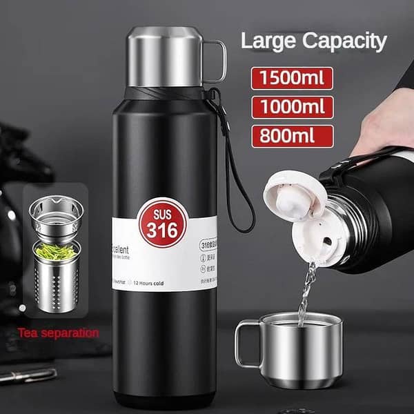 SUS316 Stainless Steel water Bottles, Mugs, and Flasks for Coffee, Tea, and Sports Hydration Your Stylish Companion, Setting a New Standard in Beverage Excellence Over Competitors' School Kids Vacuum Flask