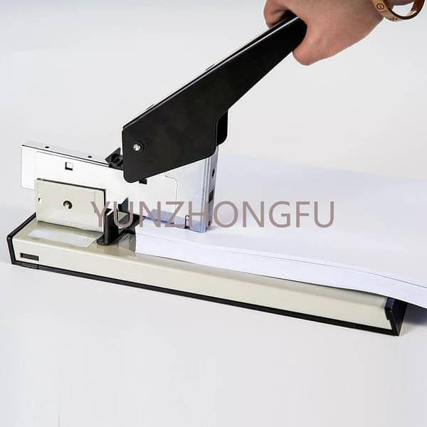 Original Heavy Duty Stapler with 23/13 Pins Box 240 Page 120 Sheets Capacity, Precision Stapler Machine for Booking Binding, Wood, and More Elevate Efficiency Beyond Competitors with Superior Staples and Seamless Operation.