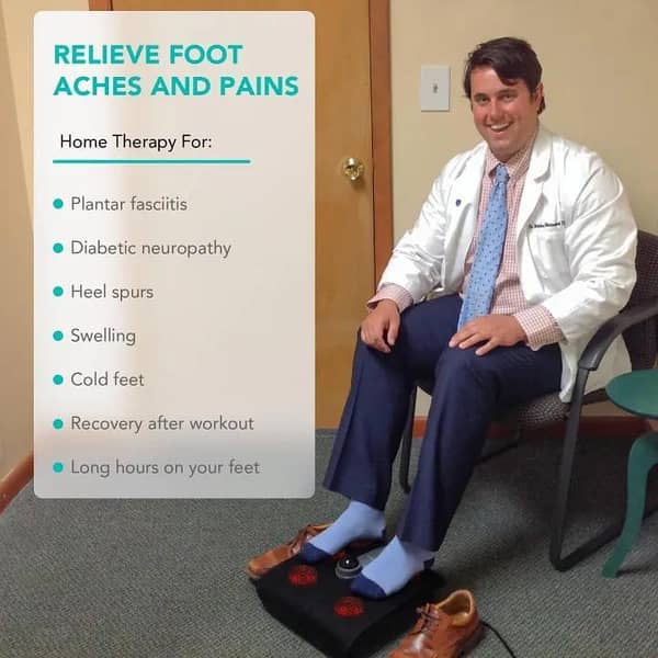 Naipo Electric Foot Massager for Men and Women: Pain Relief, Circulation Boost, and Relaxation