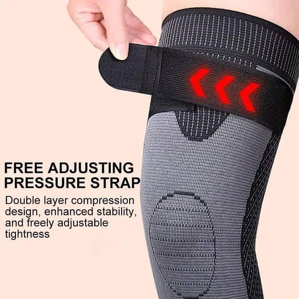 2-piece Winter Self-Heating Knee Pad with Tourmaline Knee Brace Support