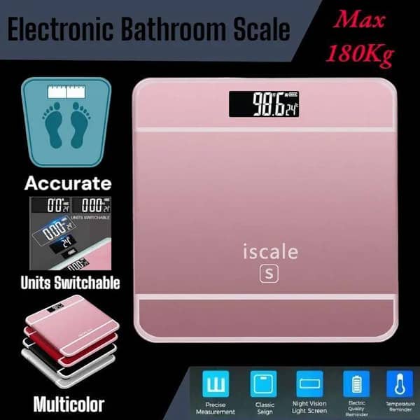 Digital Weight Machine Personal Body Weighting Scale