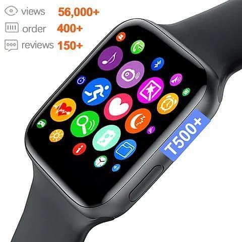 T500 Ultra Pro Plus Smart Watch with Bluetooth Calling, Heart Rate Monitoring and Advanced Sports Tracking