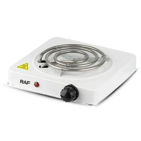 RAF Electric Stove and Hot Plate: 1000W, Auto On/Off, Easy-Clean, Compact Cooker