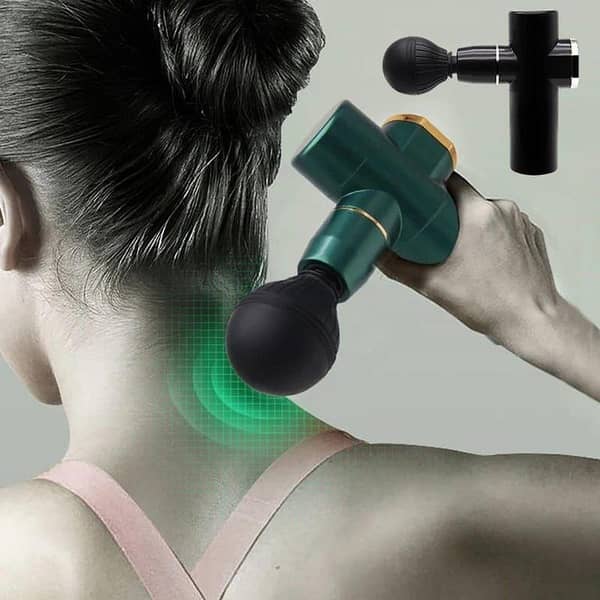 Portable Mini Massage Gun: Deep Tissue Massager for On-the-Go Muscle Relief and Circulation