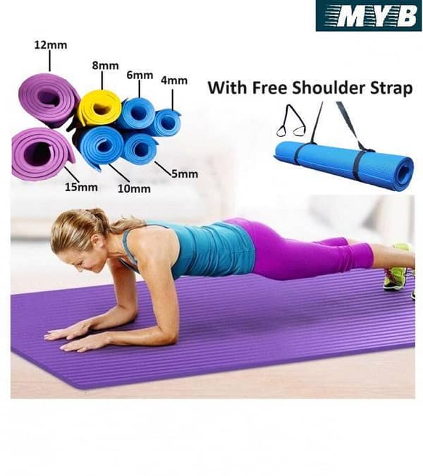 Best Quality Yoga Mat for Women and Men – 4mm to 15mm Thickness