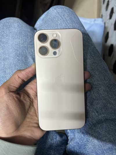 16 pro max (JV) physical and E sim back cracked