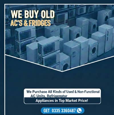 AC / Used AC & Window Ac / Split Ac / Dc Invertor / Ac Sale