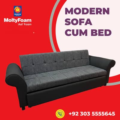 sofa cum bed /Dewan ( Molty foam )( 10 years warranty )(unlimited