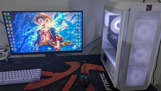 Gaming PC Setup | RX 6700 XT | Ryzen 5 3500x | MSI G256F 180HZ Monitor