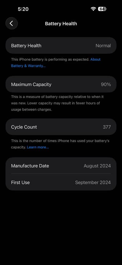 Iphone 16 Pro Max Desert 256Gb LLA FU