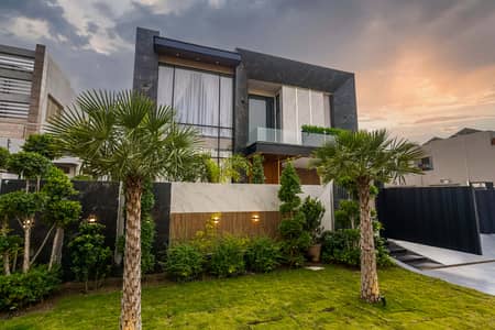 D H A Lahore 1 Kanal Mazher Munir Design House Full Basement And Cinema Hall With 100% Original Pics Available For Rent