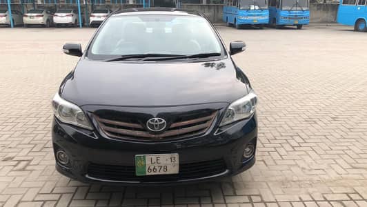 Toyota Corolla XLI 2013