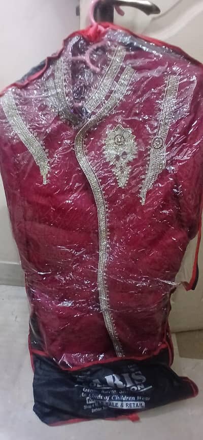 Sherwani mehroon color