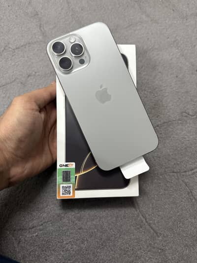 16 Pro Max 256GB Pta Approved Natural Titanium