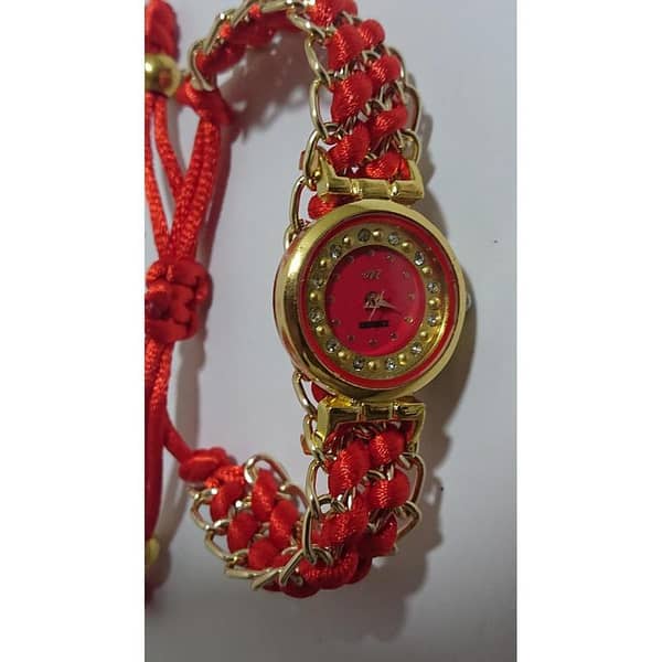 Wrist Watch for Girls - Red, High Quality for Outdoors and Gifts