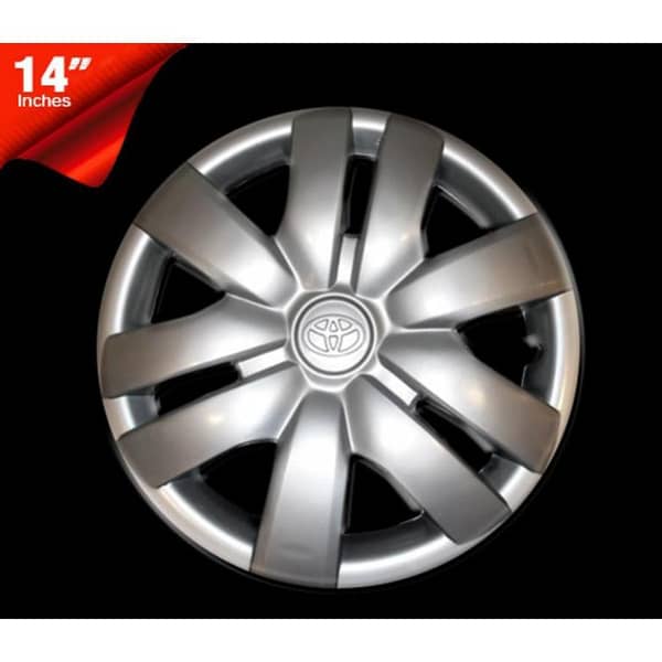 Wheel Cover Set for Car, 14 Inch, 4 Pieces by Biturbo