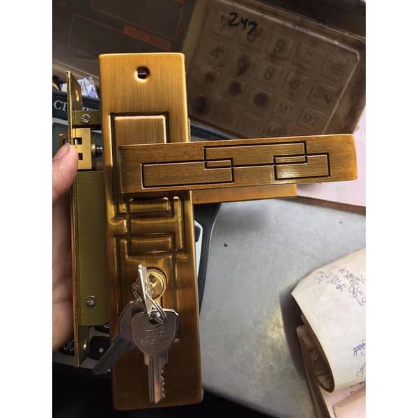 Door Handle Lock by Brass Keys – Best Quality