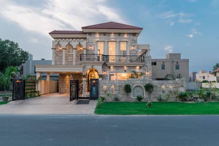 D H A Lahore 1 Kanal Brand New Faisal Rasool Design House With 100% Original Pics Available For Rent