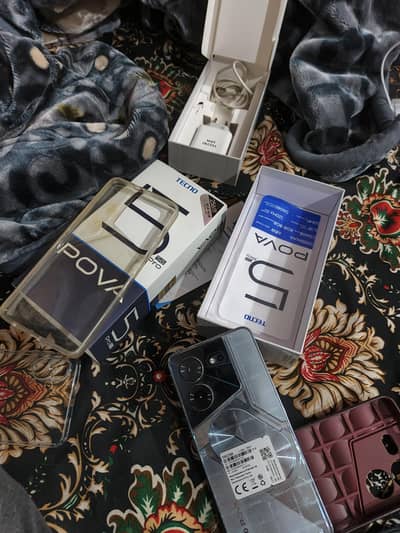 tecno pova 5 pro  256 gb new condition