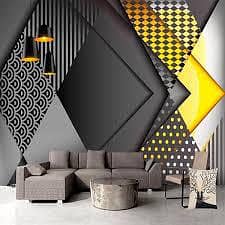 Room wallpaper | 3D Wallpaper | Canvas Sheet | 3d Flex wallpaper
