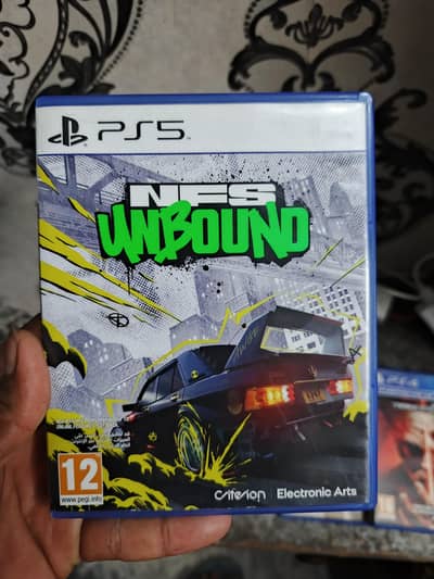 Nfs Unbound Need For Speed PlayStation 5 Game Disc Brand New Ps4 Ps5