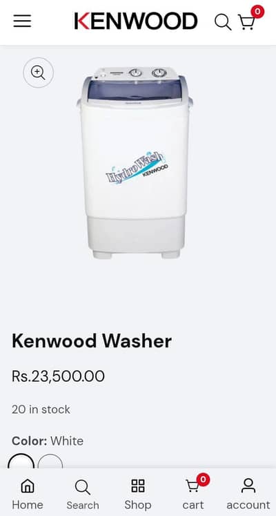 Kenwood Washer and Dryer