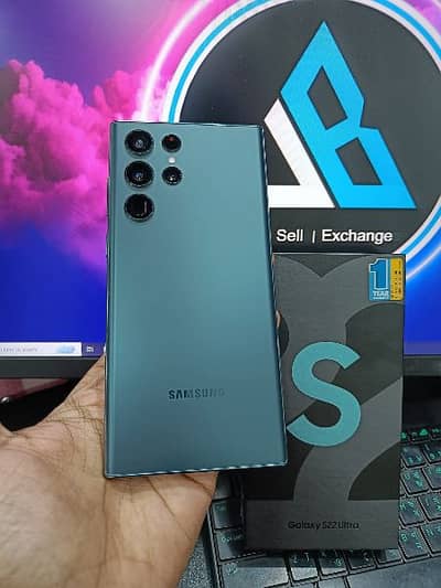 Samsung Galaxy s22 ultra 12/256  GB 03214524813 my WhatsApp number