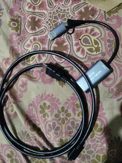 capture card USB and type C and multi HDMI cable