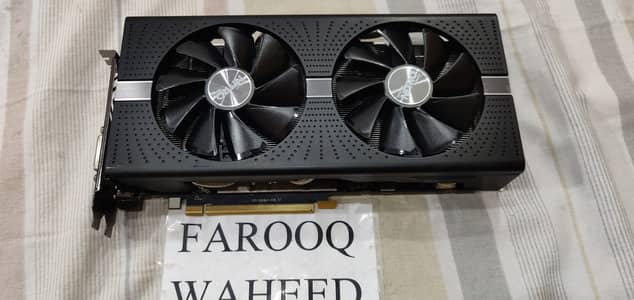 Sapphire Nitro RX 580 OC 8GB DDR5 Gaming Graphic Card AMD GPU