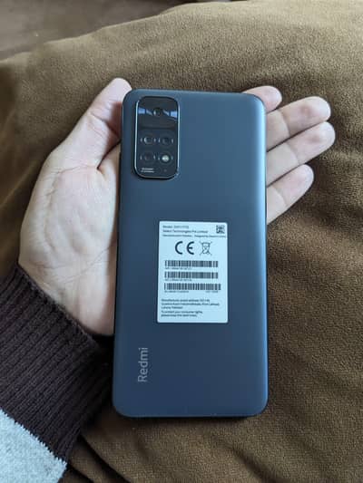 Redmi note 11 pta approved with box charger - 6/128GB